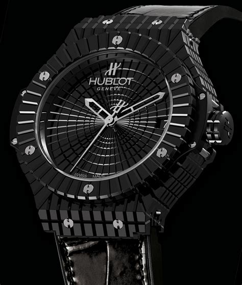 hublot watches red colour|Hublot black caviar bang.